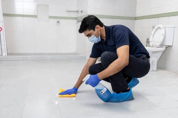 Sanitised Bathroom
